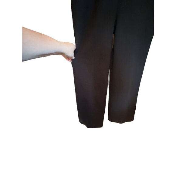 SPANX Black Wide Leg Fully Lined Stretch Pants XS Women - Picture 3 of 5